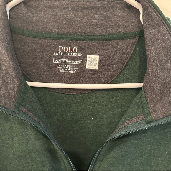 Men’s Ralph Lauren Polo Quarter Zip Pullover Knit Sweater Size 2xl - Picture 4 of 4